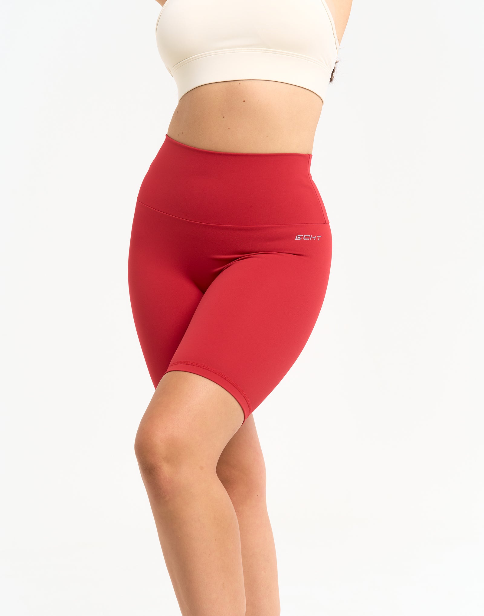 Range Bike Shorts 8" - Scarlet Red