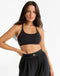 Elemental Raceback Scoop Bralette - Black