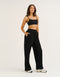 Elemental Wide Leg Sweatpants - Black