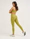 Lycra Invisible Scrunch Leggings - Olive