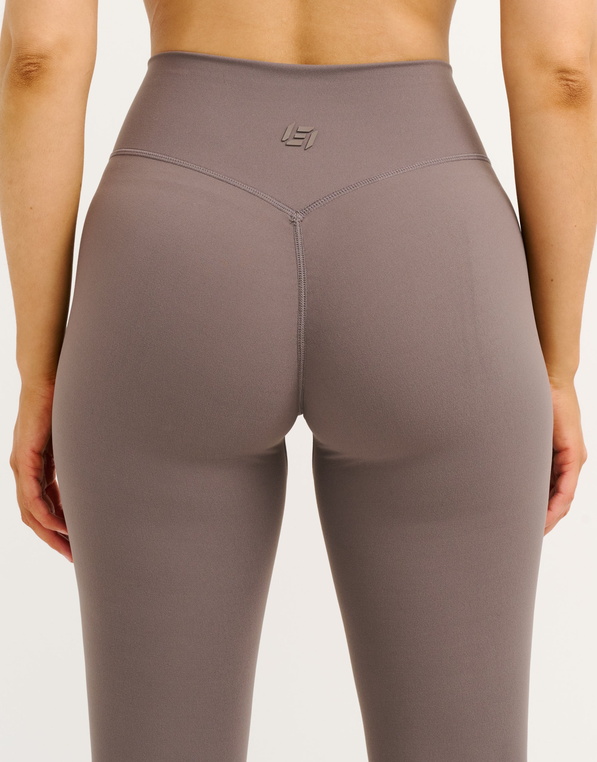 Lycra Invisible Scrunch Leggings - Slate Grey