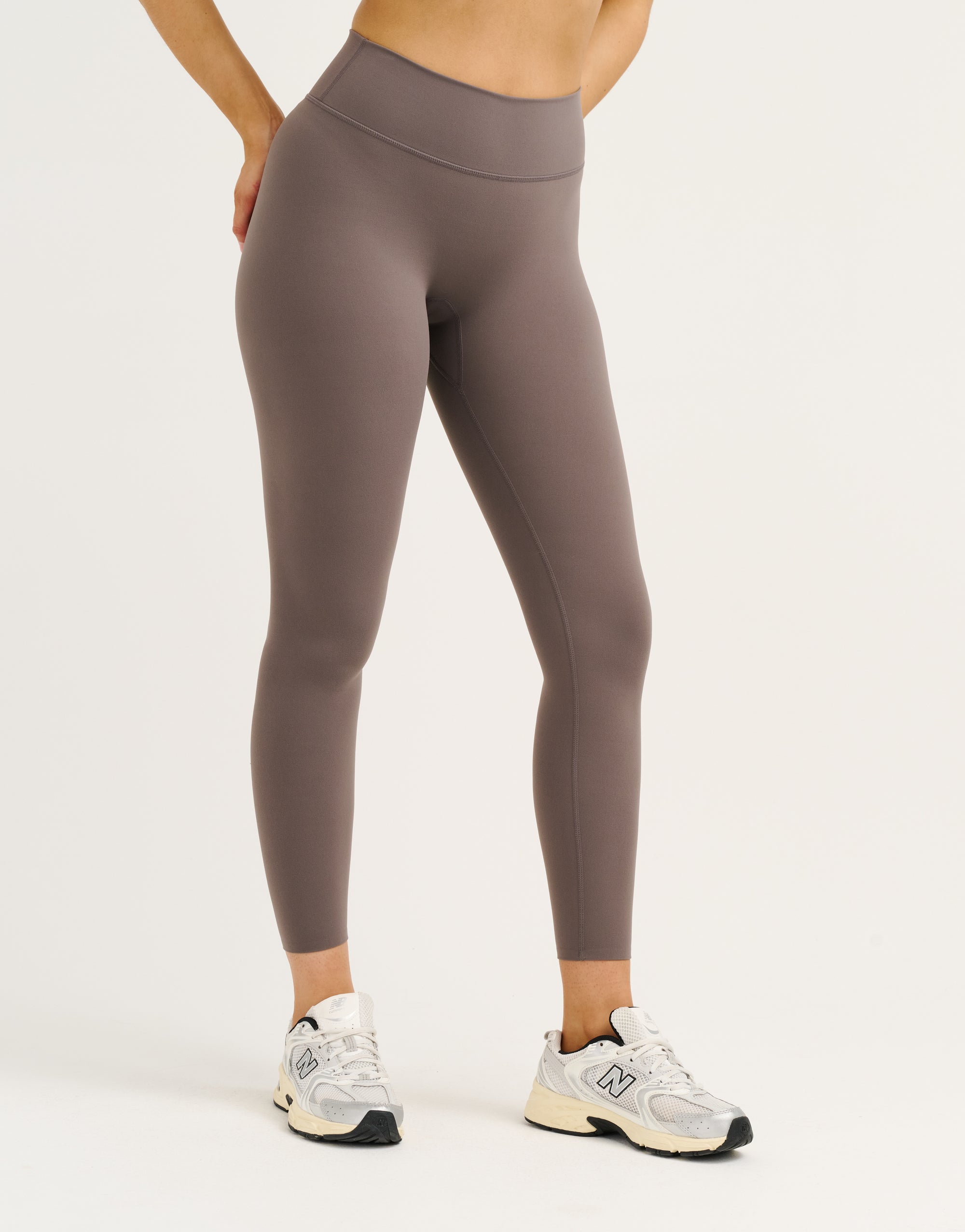 Lycra Invisible Scrunch Leggings - Slate Grey