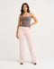 Lycra Invisible Scrunch Straight Leg Pant - Mauve