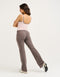 Lycra Invisible Scrunch Straight Leg Pant - Slate Grey