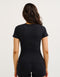 Lycra Seamless Tee - Black