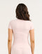 Lycra Seamless Tee - Mauve