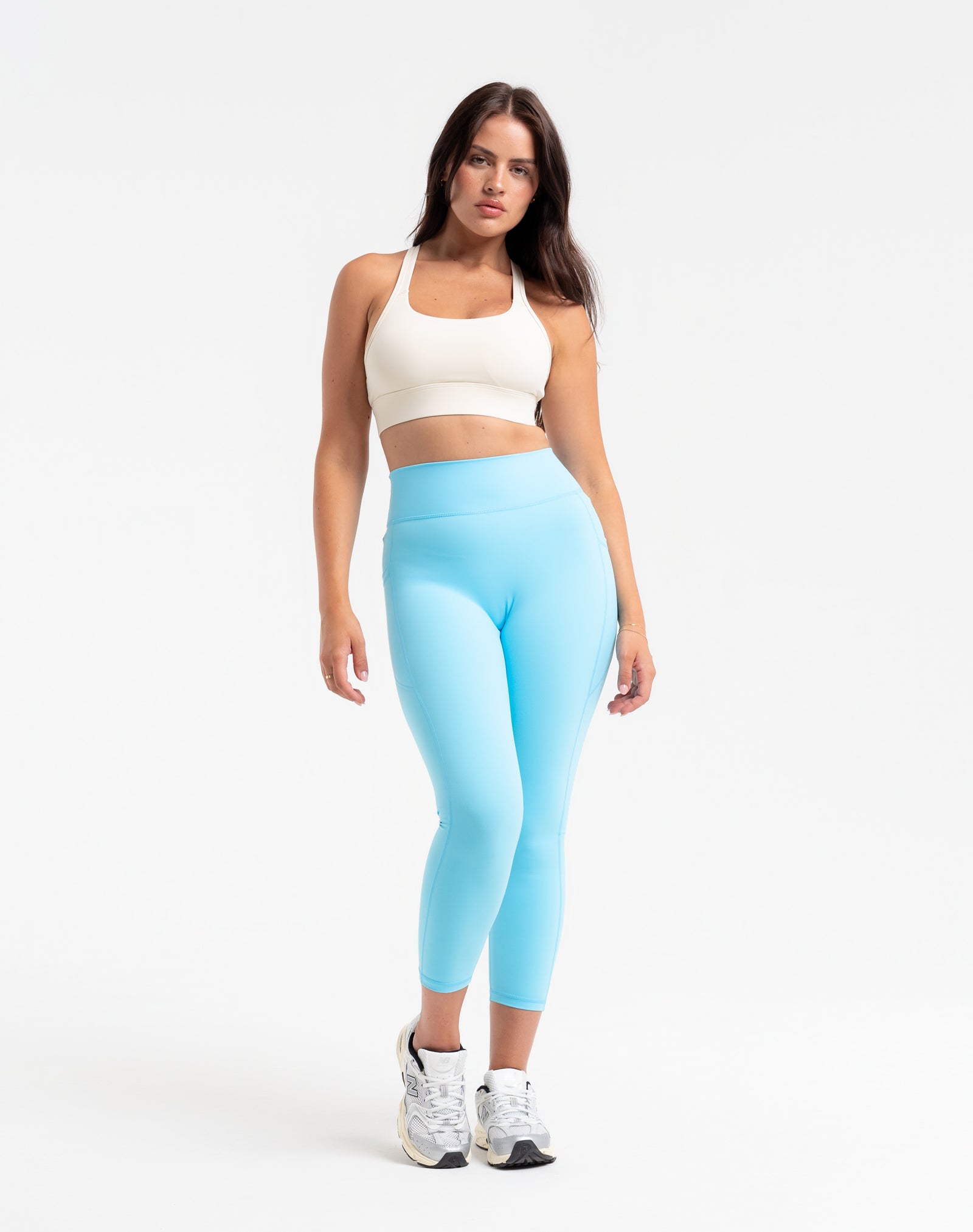 Ascend Pocket Leggings 23" - Baby Blue