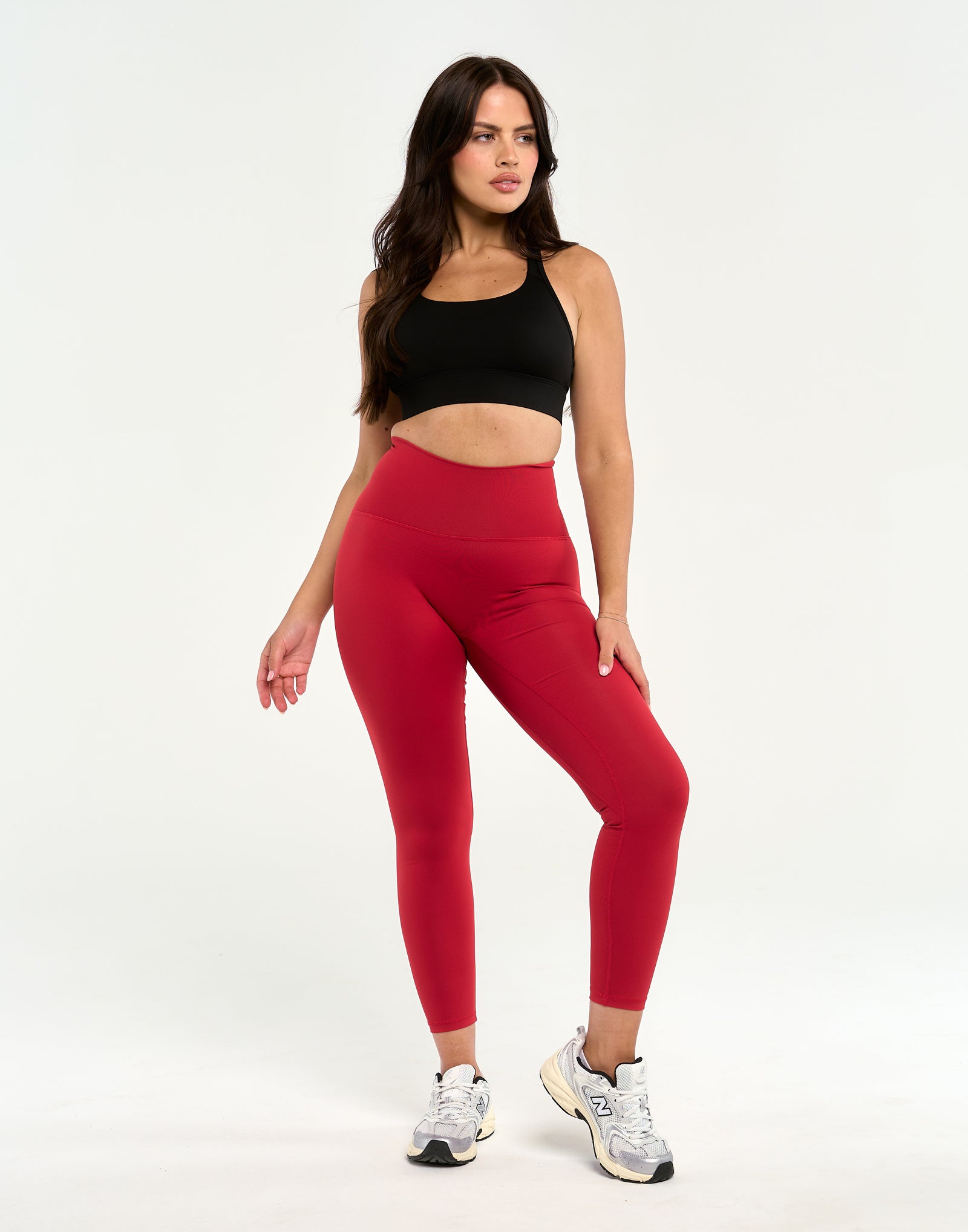 Limitless Leggings 25" - Scarlet Red