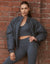 Tempo Pulse Bomber Jacket - Storm Grey