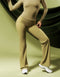Lycra Invisible Scrunch Straight Leg Pant - Olive