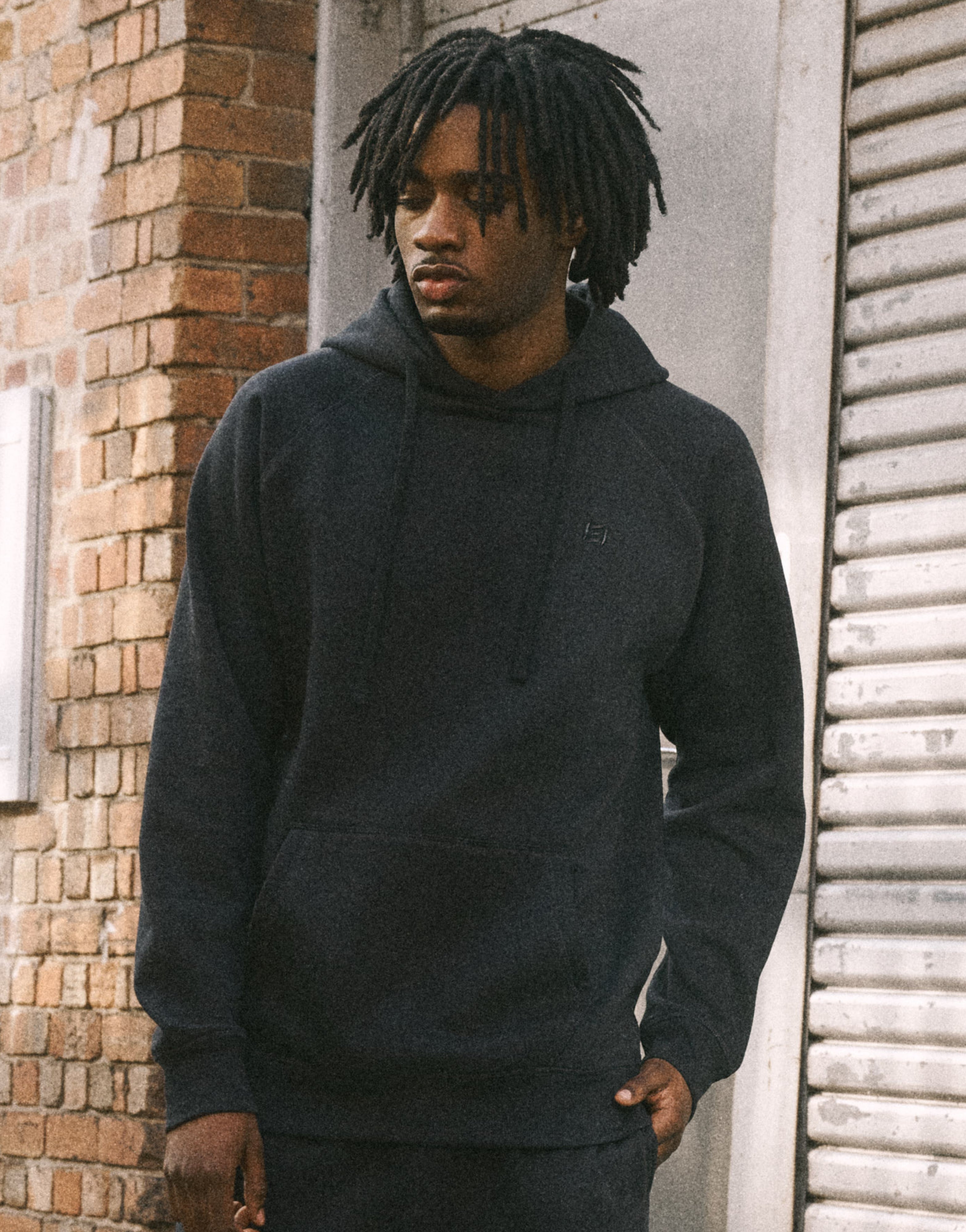 Recover Fleece Hoodie - Black