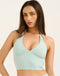 Lycra Halter Tank - Mint