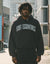 College Combed Fleece Hoodie - Phantom Black