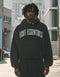 College Combed Fleece Hoodie - Phantom Black