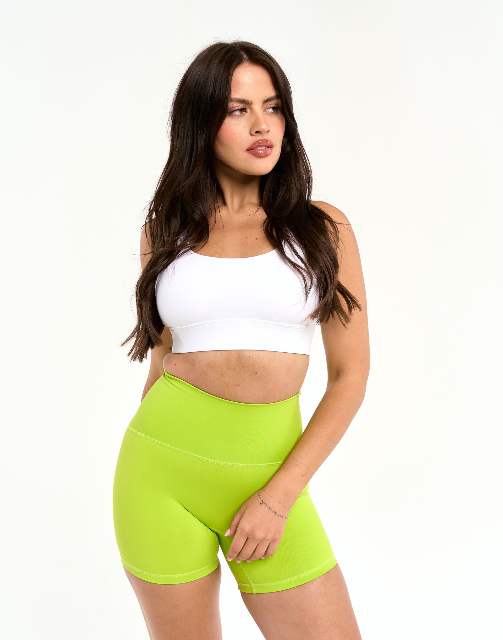 Limitless Shorts 5" - Lime Green