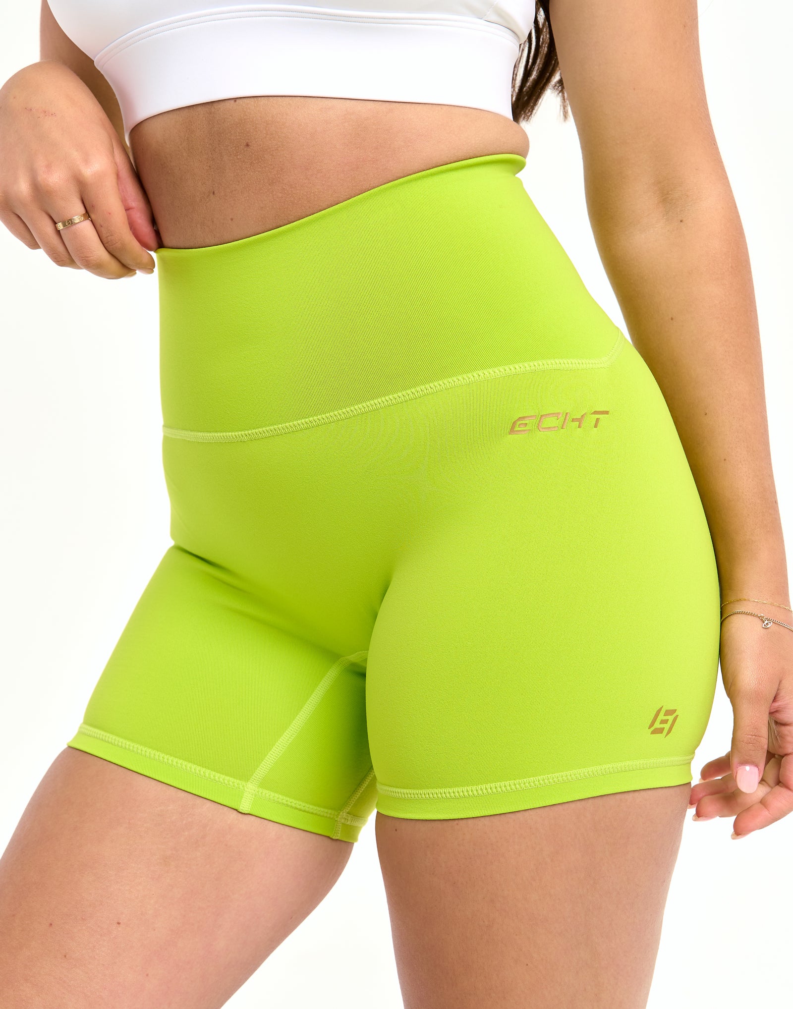 Limitless Shorts 5" - Lime Green