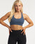 Tennis Sweat Sports Bra - Blue