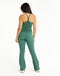 Air Support Tank with Built in Bra Shelf - Green