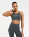 Arise Key Seamless Sports Bra - Charcoal