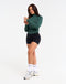 Athlete Crop Jacket - Green