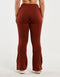 Blur Flare Sweatpants - Brown