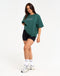 College Oversize Tee - Green