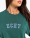 College Oversize Tee - Green