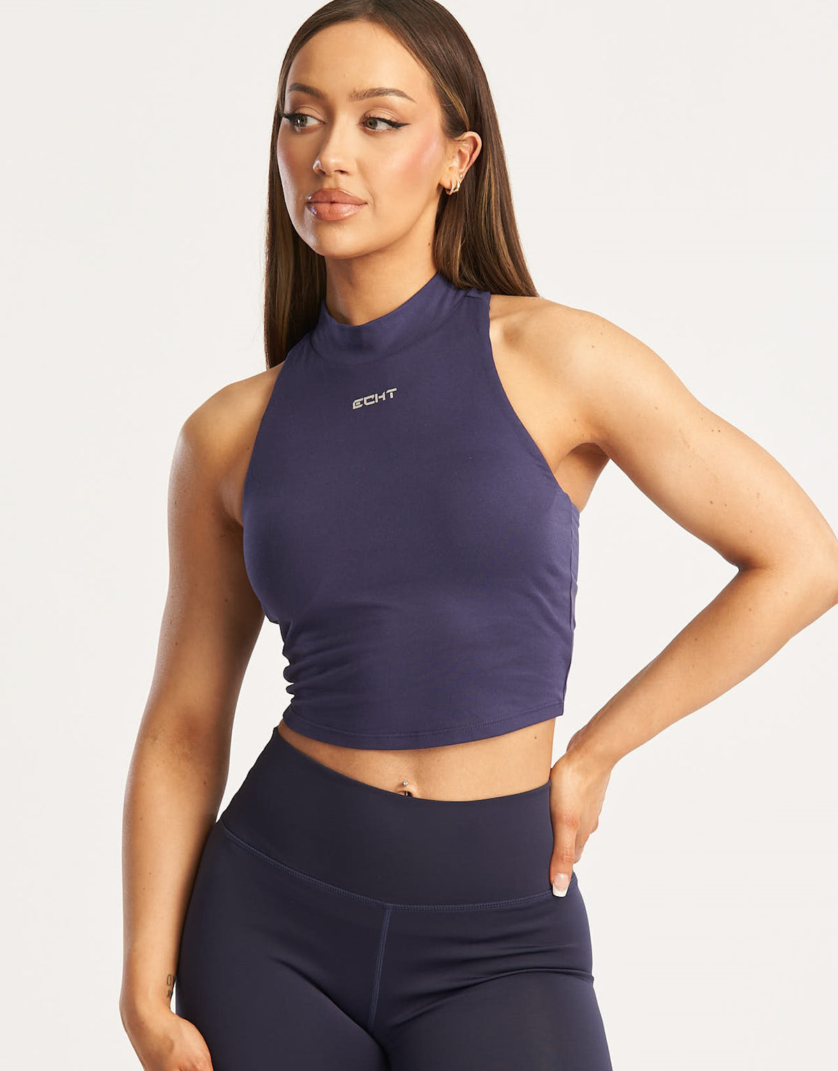 Yareli Stripe Tank - Eclipse