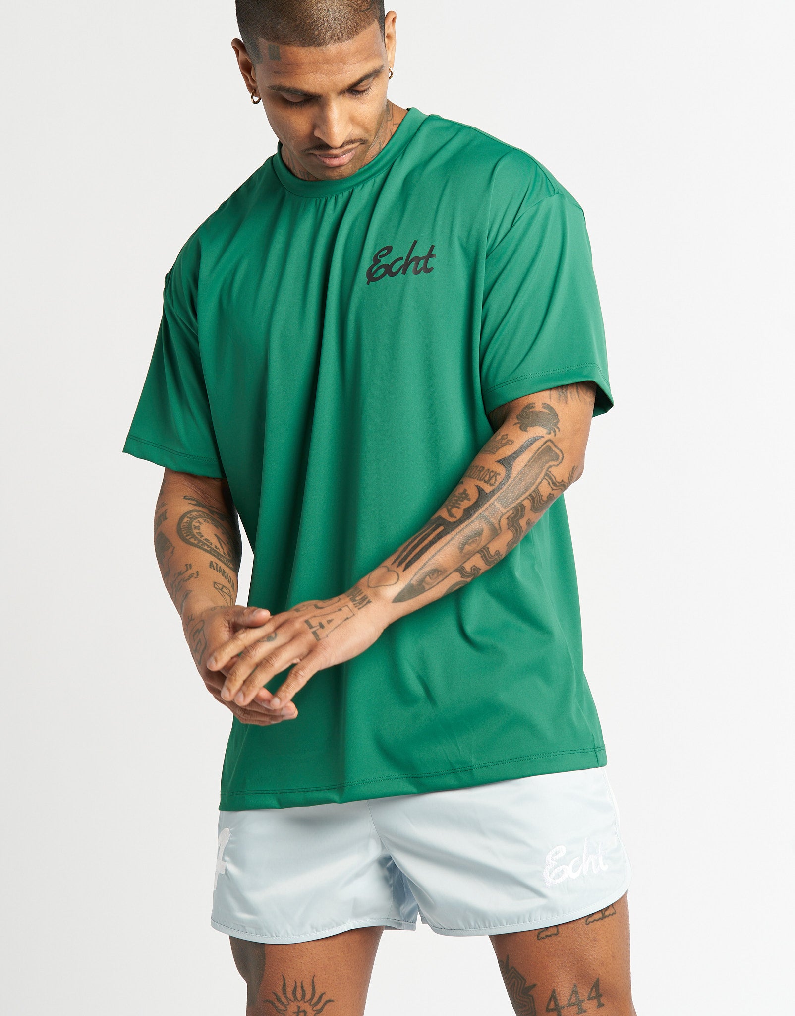 Script T-Shirt - Green