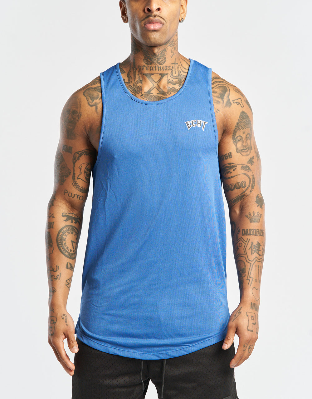 Tour Singlet - Blue