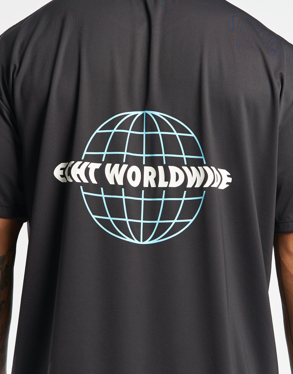 Worldwide T-Shirt - Black Blue