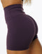Echt Force Scrunch Shorts - Plum