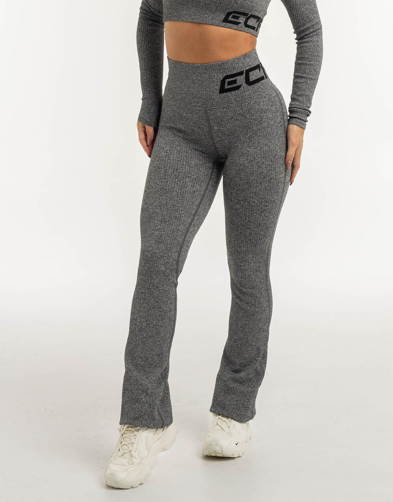 ECHT, Pants & Jumpsuits, Echt Arise Series High Waisted Grey Tights  Vented Seamless Leggings Size Small