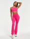 Flare Leggings V2 - Bright Pink