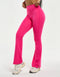 Flare Leggings V2 - Bright Pink