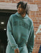 College Combed Fleece Hoodie - Teal