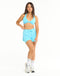 Freedom Running Shorts - Baby Blue