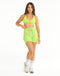 Freedom Running Shorts - Lime Green
