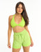 Freedom Running Shorts - Lime Green