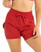 Freedom Running Shorts - Scarlet Red