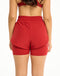 Freedom Running Shorts - Scarlet Red