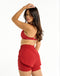 Freedom Running Shorts - Scarlet Red