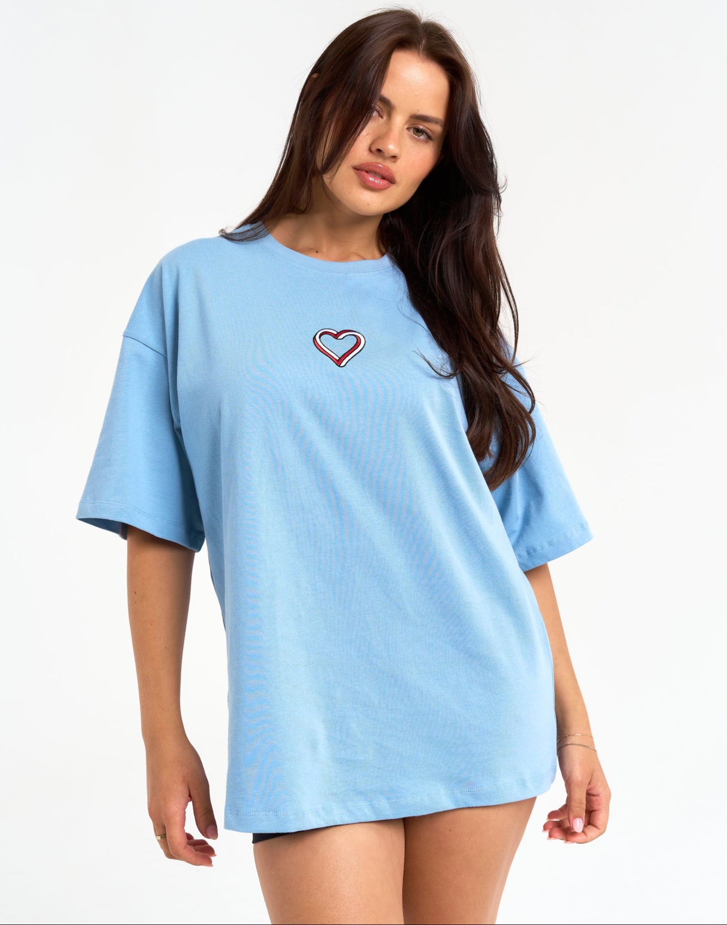 Love Oversize Tee - Blue