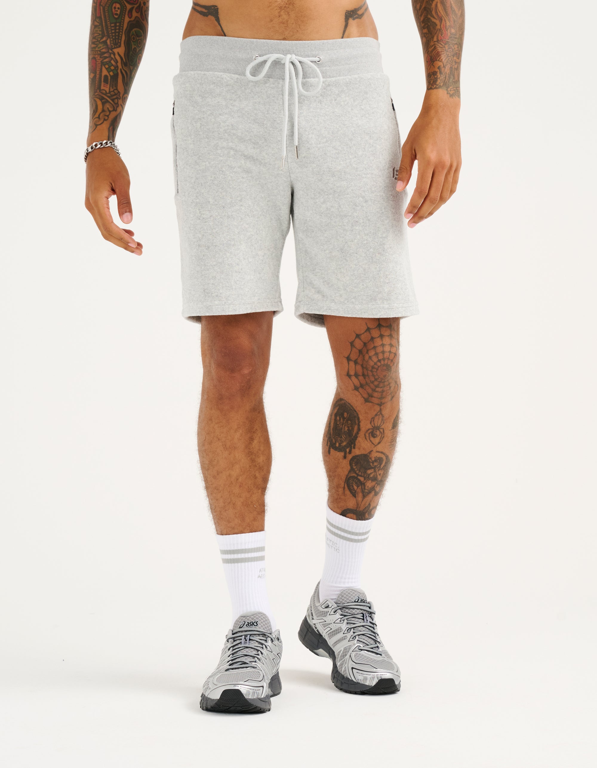 Terry Shorts - Grey Marle