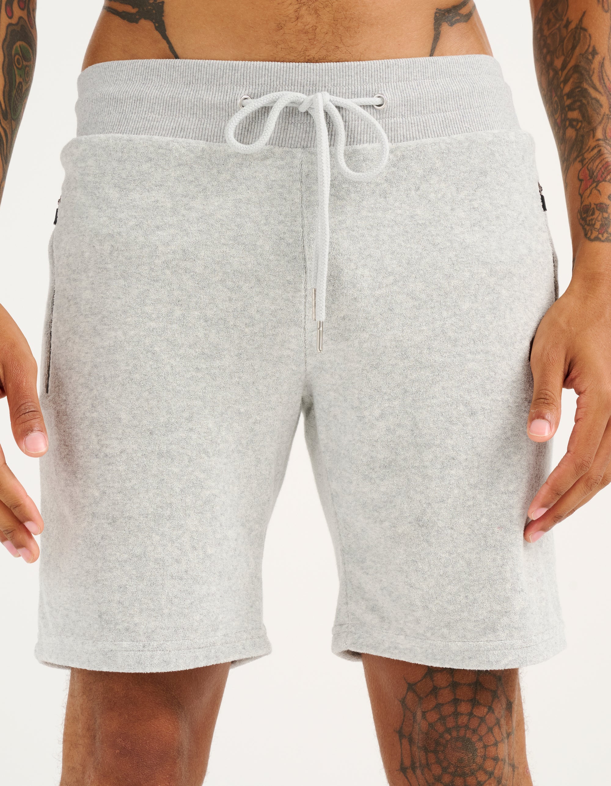 Terry Shorts - Grey Marle