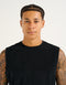 Terry Singlet - Black