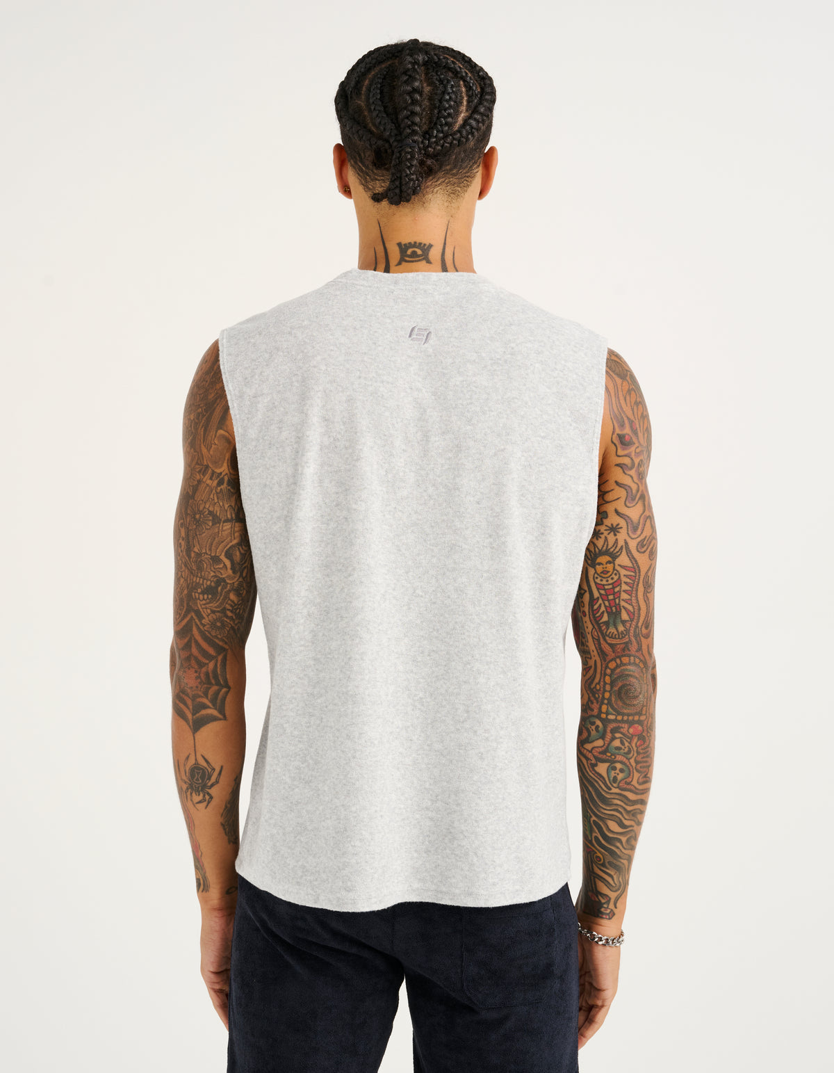 Terry Singlet - Grey Marle