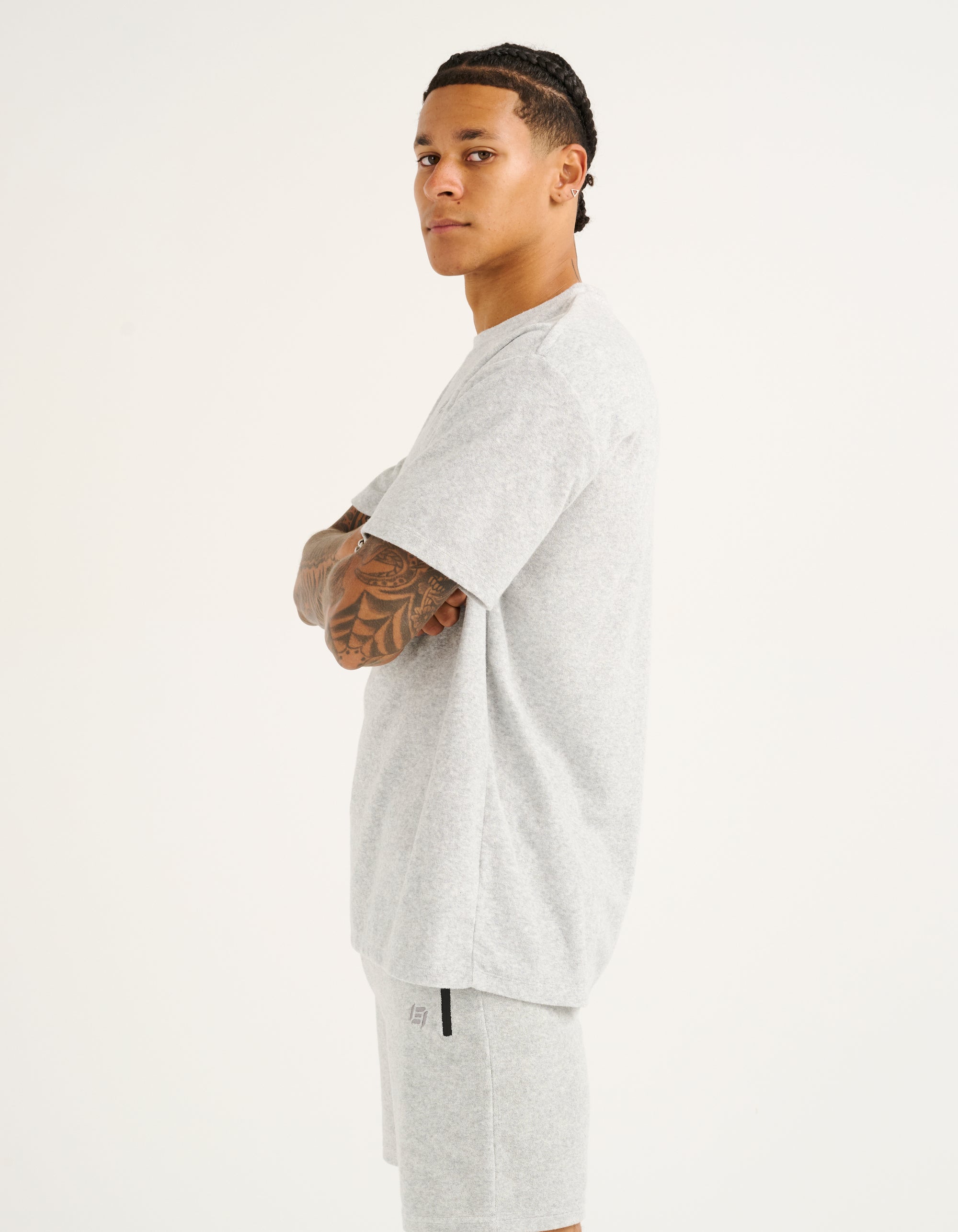 Terry Tee - Grey Marle