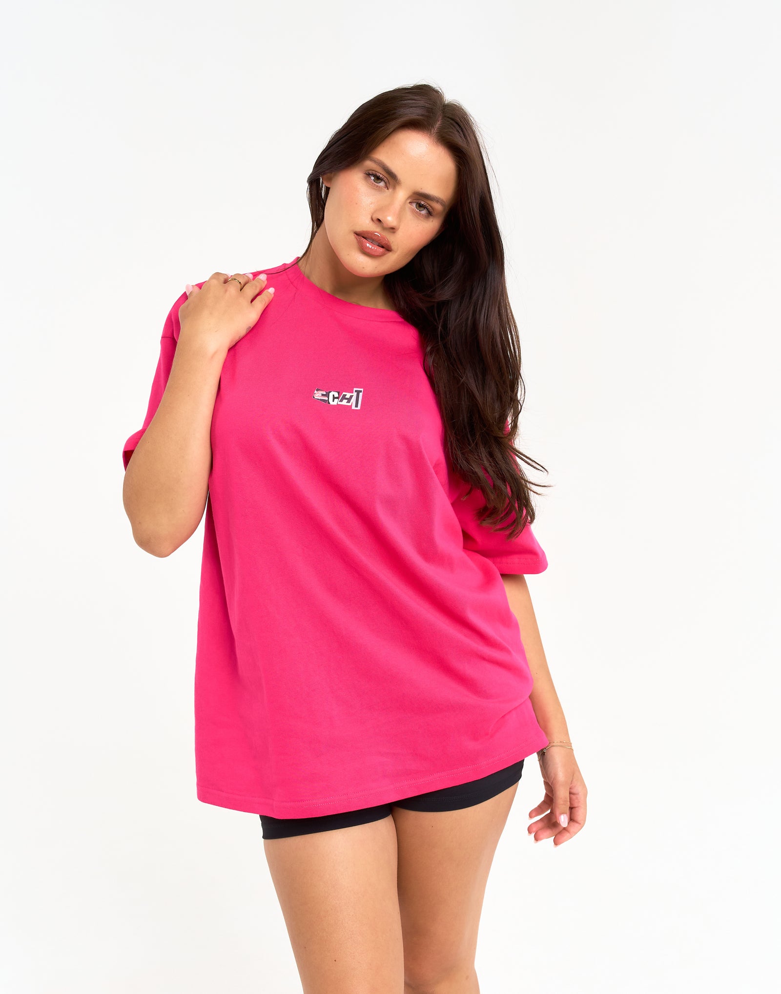 Review Oversize Tee - Pink