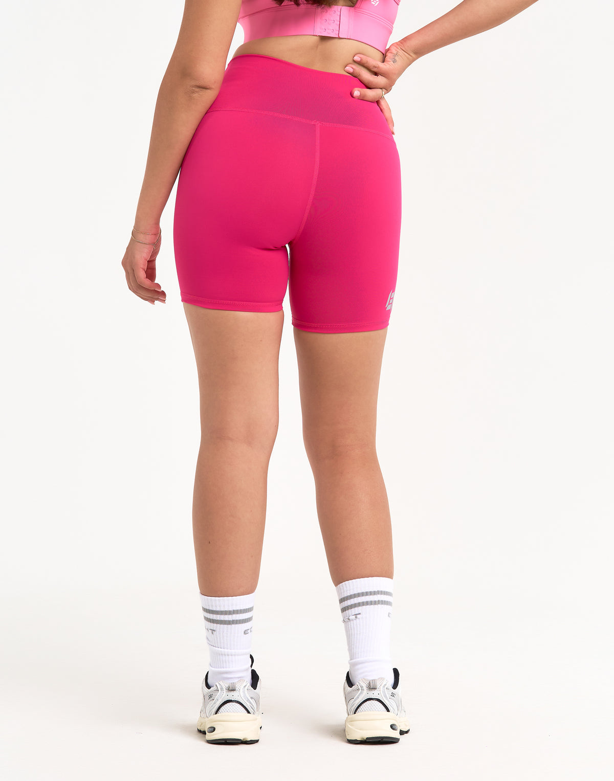 Freedom High Waisted Shorts 5.5" - Pink